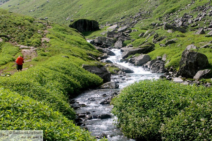 Hampta pass river