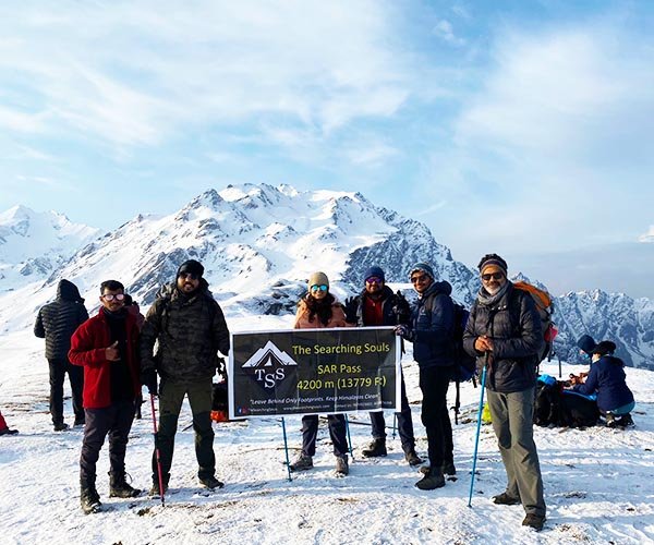 Sar Pass Trek Snow