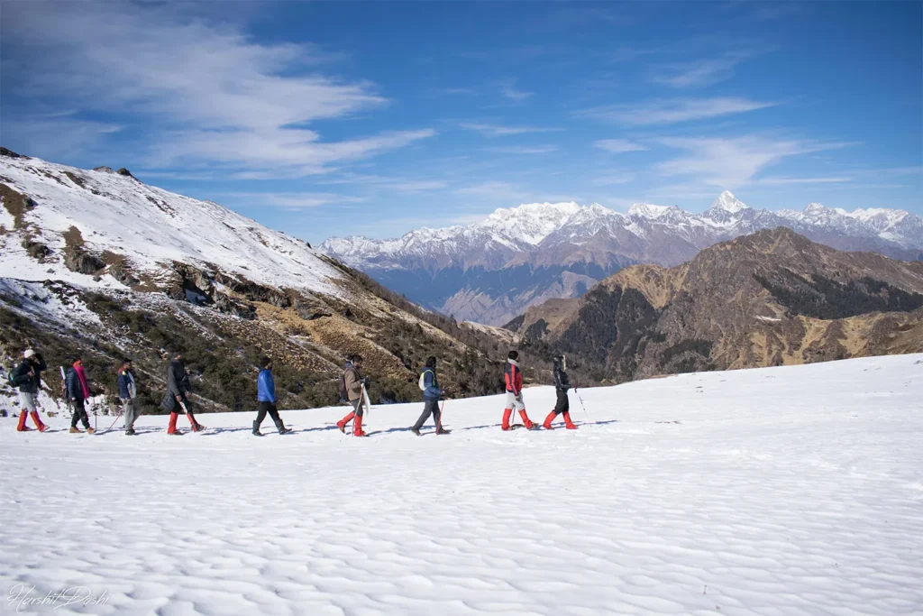 Best time to do Kuari Pass Trek pics Winter
