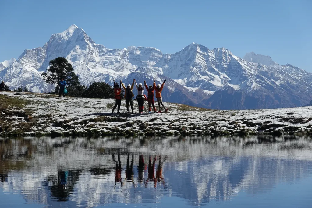 Best time to do Kuari Pass Trek pics Winter